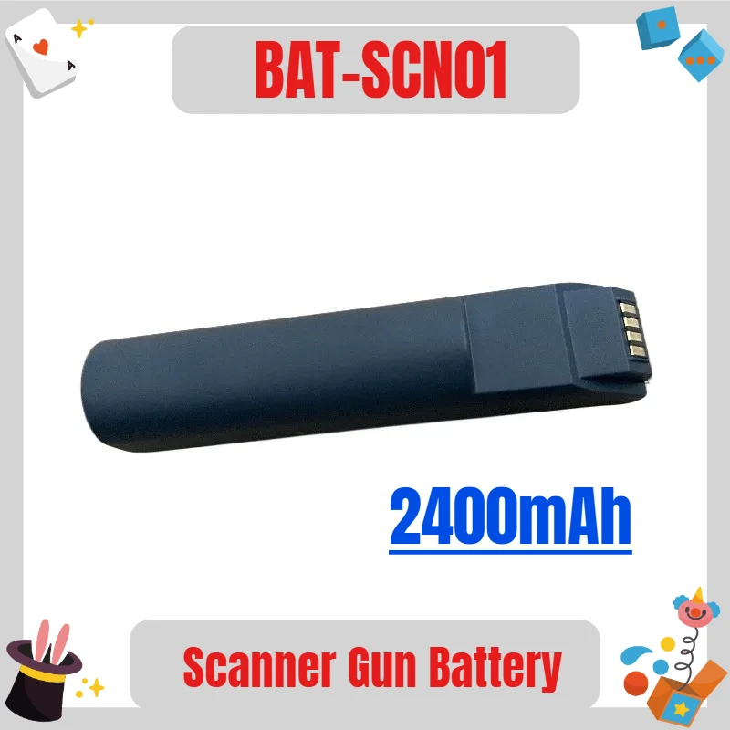

2400mAh For HoneyweIl 1202g 1902gsr 3820 Scanner Gun Battery BAT-SCN01