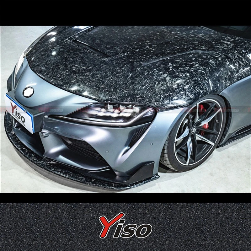 

Suitable for SUPRA A90 Carbon fiber Modified encirclement Artisan Front Spoiler SUPRA A90 Carbon fiber front lip