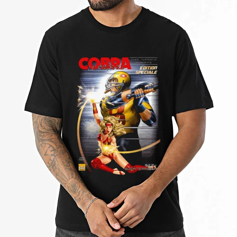 EQUIPE Z Rugball Player Cobra The Space Adventure Anime t shirt 0115 Men's gift present Cartoon Sweatshirt All size Tops S-6XL