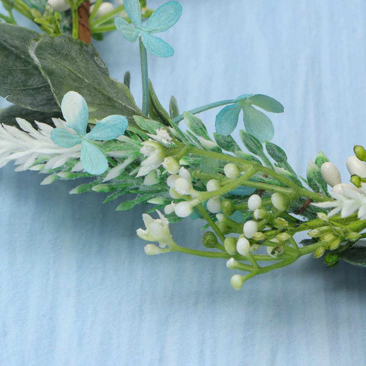

1pc Floral Headband Imitation Lavender Flower Crown Lightweight Garland For Weddings Parties Prom Honeymoon Celebrations