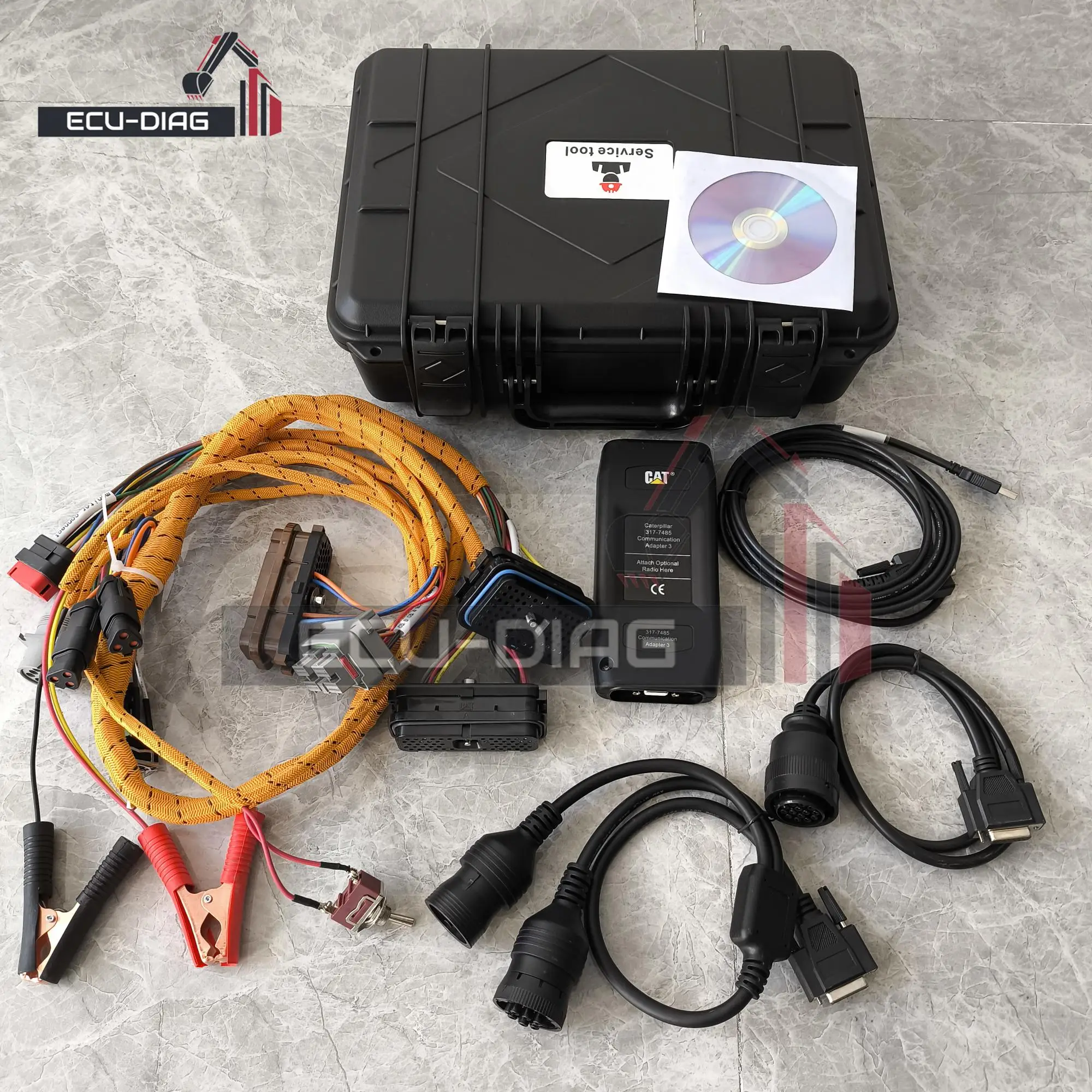 CAT ET3 (2019C)Software Communication 317-7485 Caterpillar Diagnostic Tool C6.4/6.6/C7/C13/C9/C15/3126b engine diagnostic line