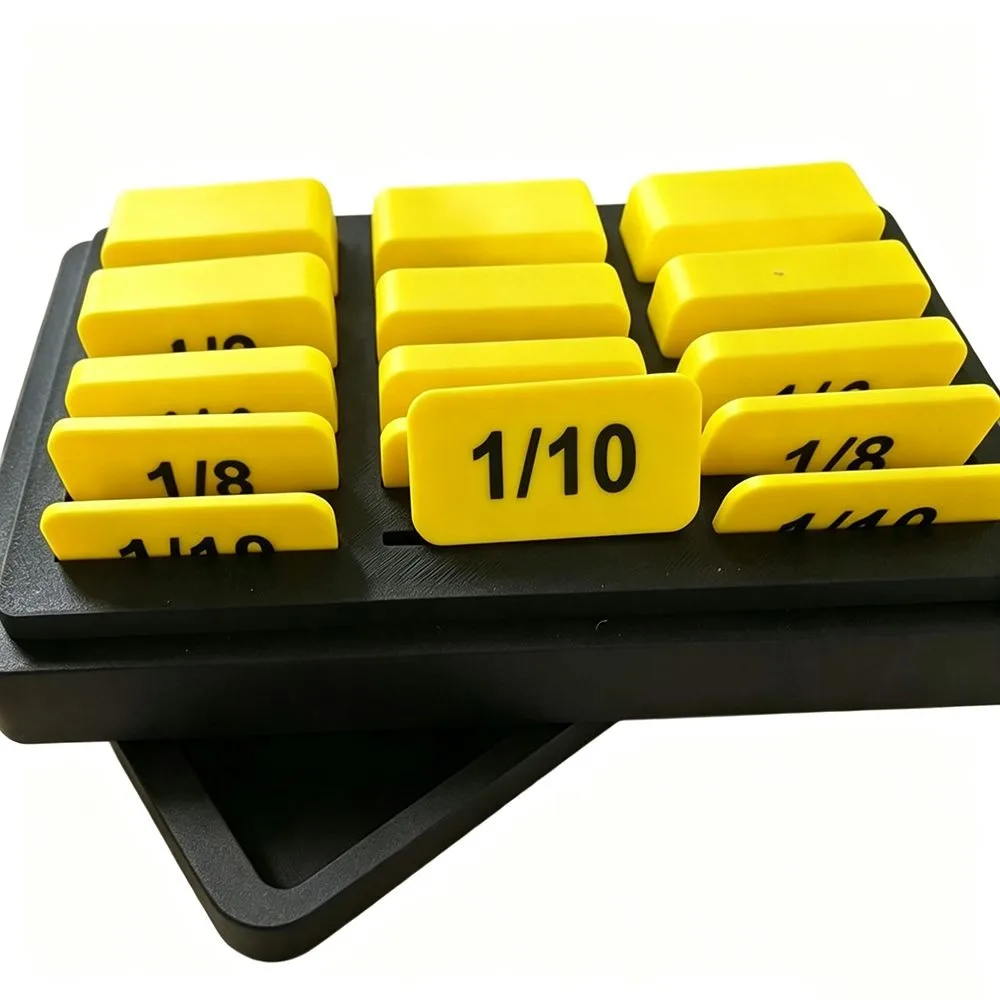 Durable Woodworking Setup Blocks Accurate Measurement Precision Precision Spacer Blocks With Storage Case 3d Print