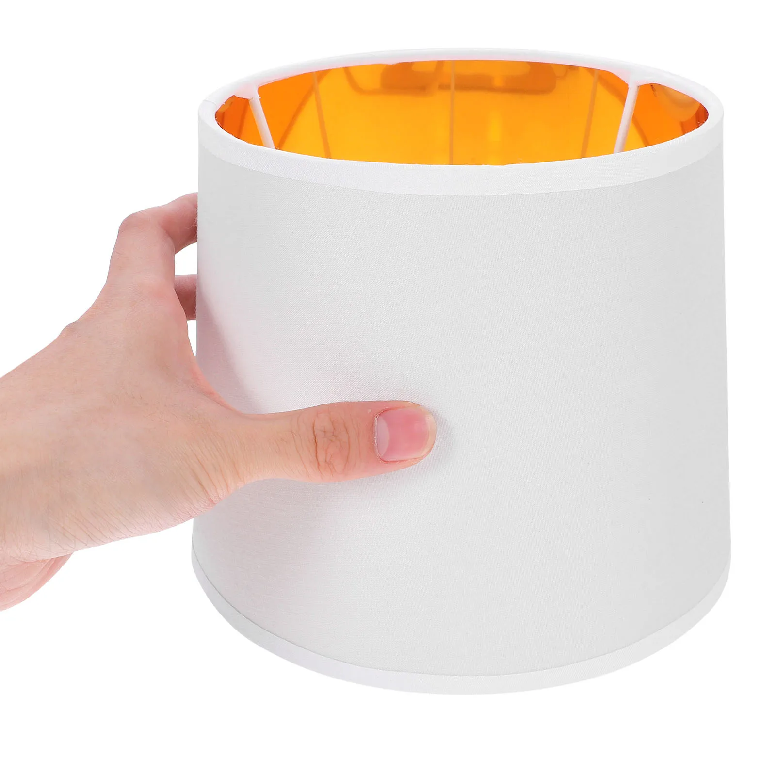 

Linen Lampshade Replacement Round Table Lamp Cover Bedroom Living Room Decorative Lamp Shade Floor Light Lampshade