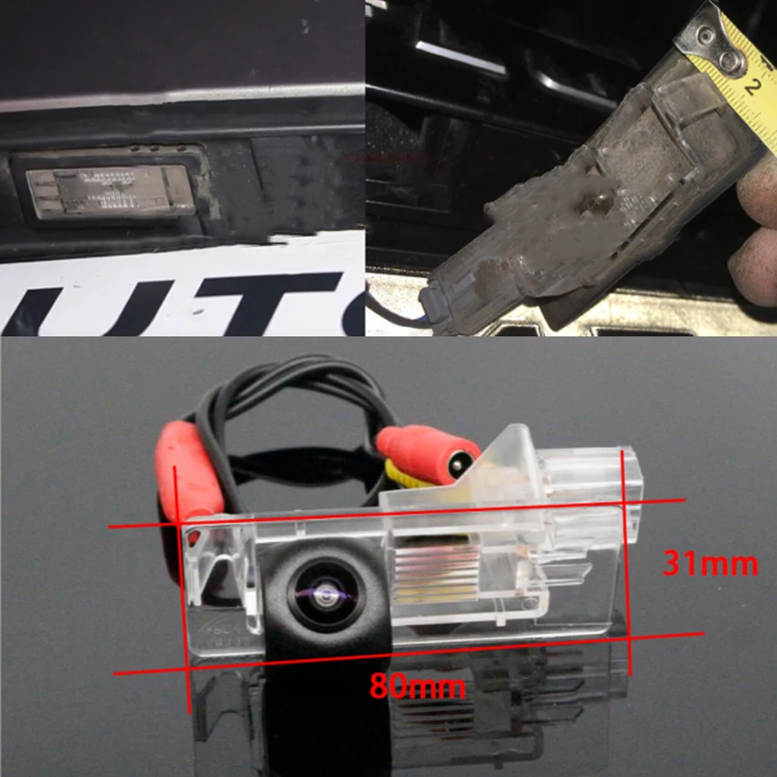 Car Rear View Camera Full HD CCD High quality RCA For Renault Captur 2013 2014 2015 2016 2017 2018 Backup Reverse Camera