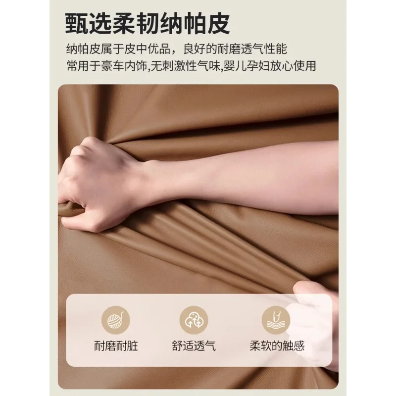 Italian light luxury single sofa chair living room negotiation reception office chair balcony leisure lazy sofa chair backrest image 2