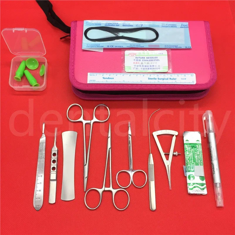 1 Satz ophthalmologische mikrochirurgische Instrumente aus Edelstahl, Chirurgie, professionelle Augenlidwerkzeuge