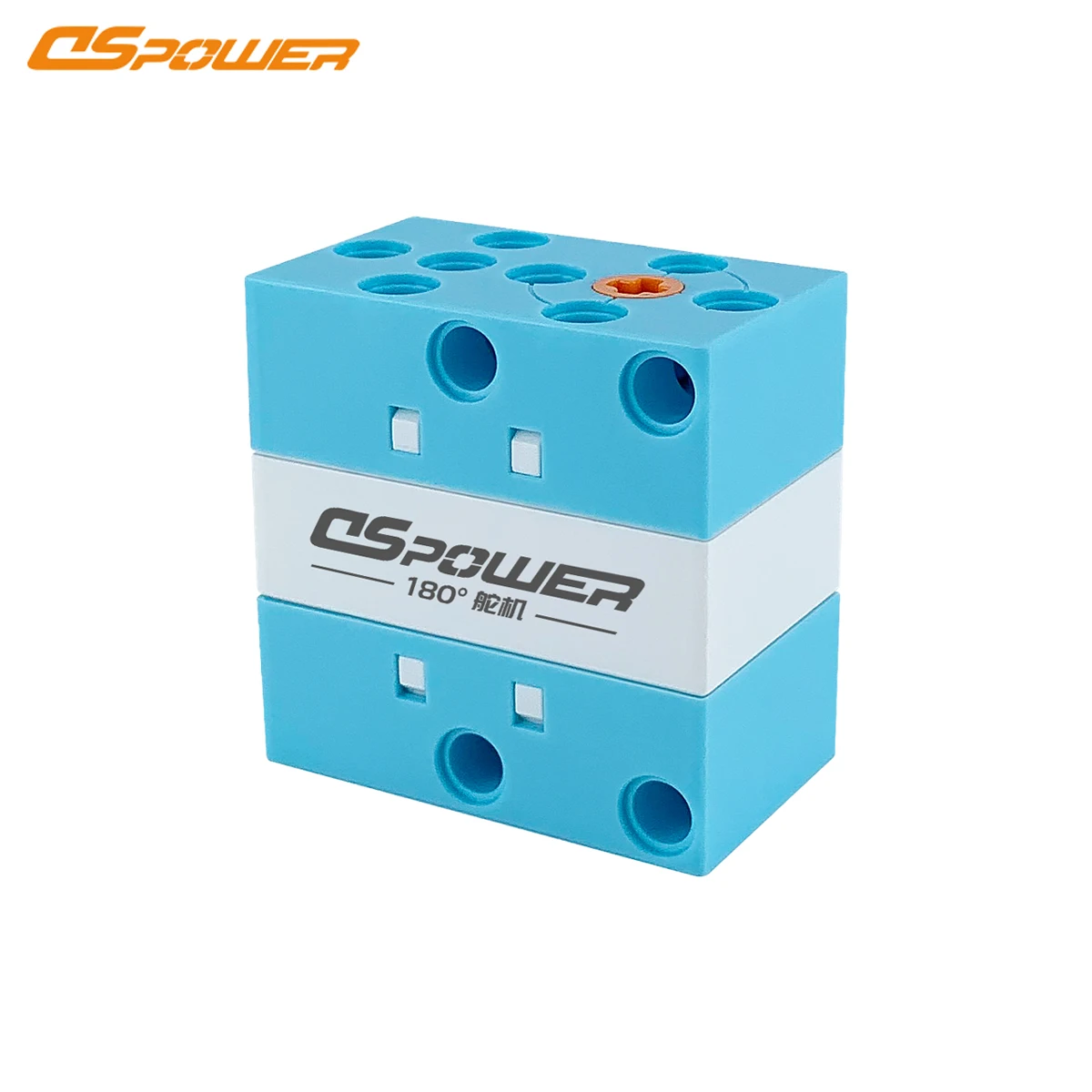 DSpower 1/2/5/10 SZTUK 2KG 180 °   Programowalny serwomechanizm z klocków konstrukcyjnych, porowaty bit, dwukierunkowe wyjście, programowanie do części robota DIY