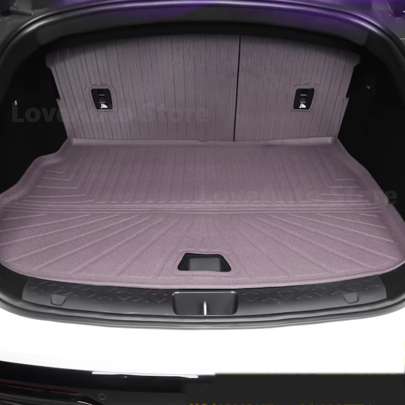 

For Changan AVATR 06 2025 2026 Car TPE Rear Trunk Mat Cargo Liner Cover Backrest Case Carpet Rugs Protective Accessories