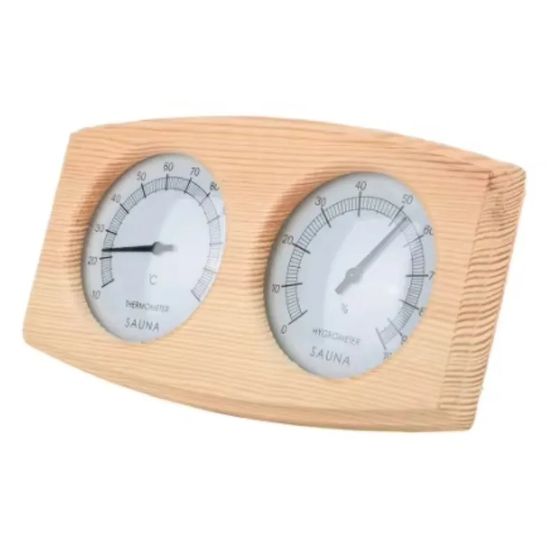

Sauna Wooden Thermo-hygrometer Dry Sauna Room Accessories
