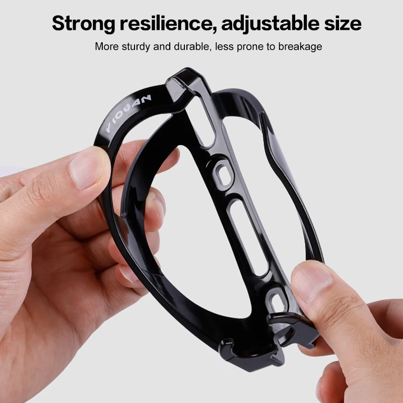 Novo 1pc bicicleta de estrada garrafa gaiola suporte garrafa água soquete titular garrafa gaiola garrafa racknylon plástico