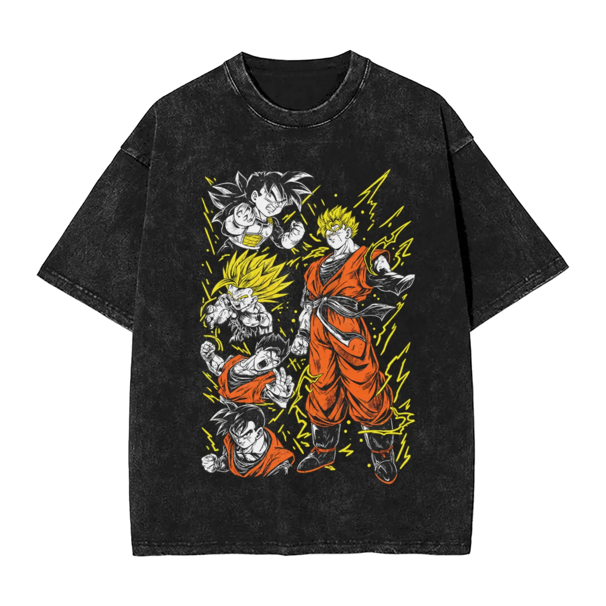 Dragon Ball Z Anime Gohan Saiyan Warrior Manga T Shirt Summer T-Shirts Cotton Trending Tshirt For Men Short Sleeves Top Tees