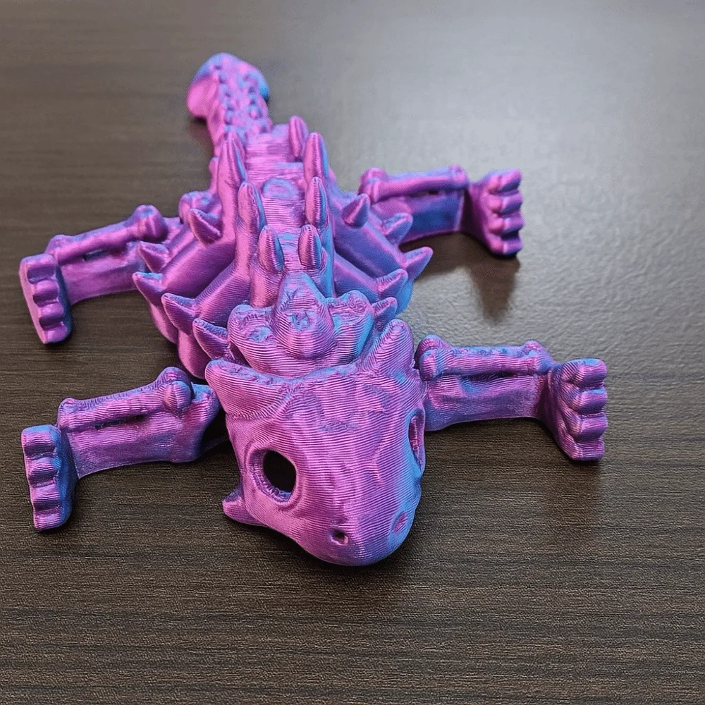 

PLA 3D Printed Dinosaur Action Figures Statue Joints Can Move Realistic Dinosaur Model Toy Collectible Funny Doll
