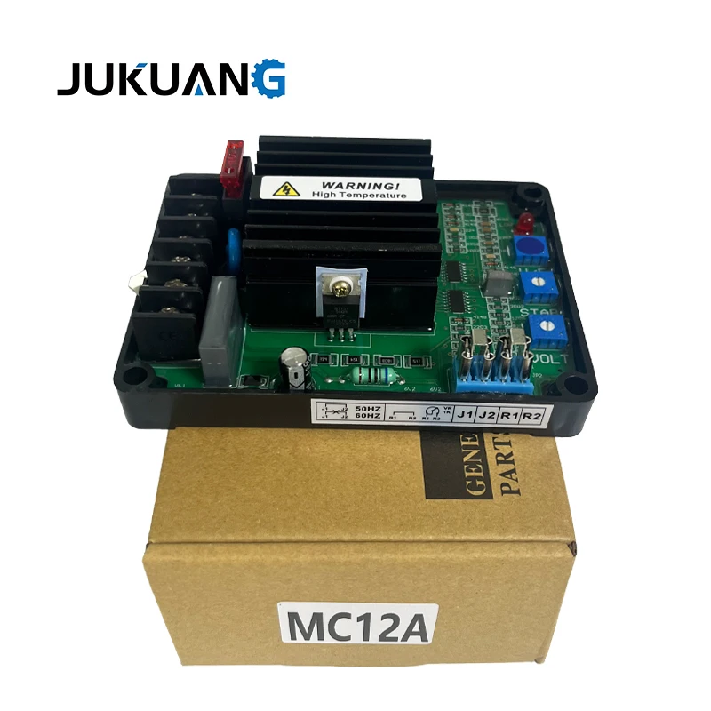 Brand New Brushless AVR MC12A Diesel Generator Stabilizer Voltage Regulator High Quality Engine Parts Replace GAVR 12A