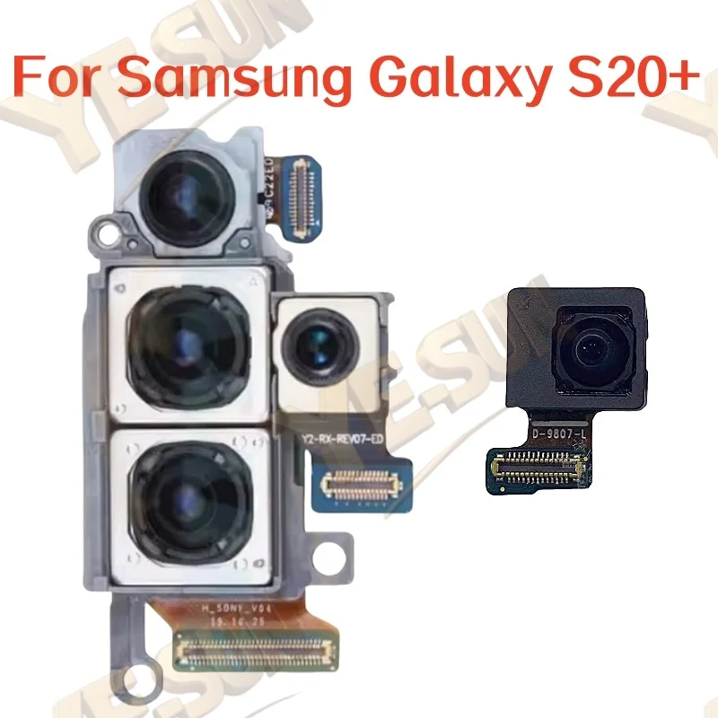 Camera Set For Samsung Galaxy S20+  S20Plus SM-G986U SM-G985F/DS SM-G986B/DS Front Camera +Telephoto + Wide + Main Camera