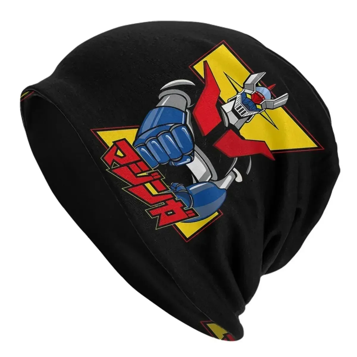 Mazinger Z Goldorak Actarus Grendizer Mask Men Women Adult Beanies Caps Knitting Bonnet Hat Warm Autumn Winter Skullies Hats