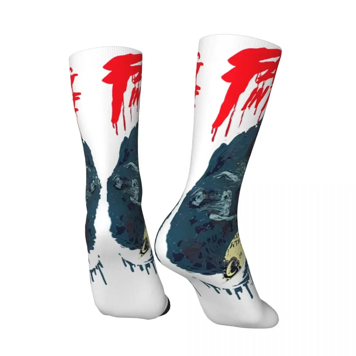 Funny Crazy compression Falling In Reverse Play Musics Sock for Men Hip Hop Harajuku Falling In Reverse Boys Sock Casual Gift