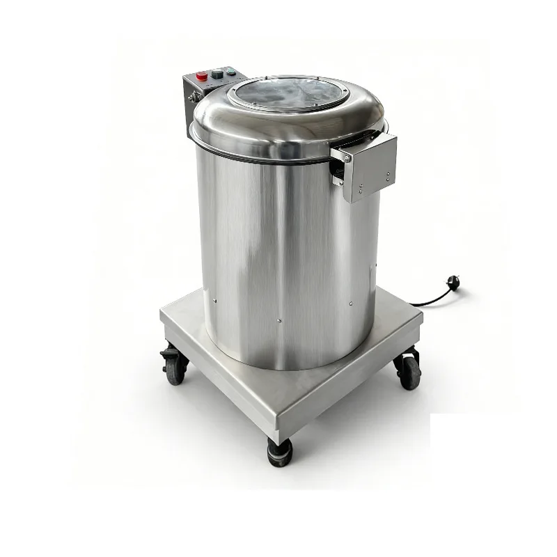 Commercial Vegetable Spin Dryer, Food Dehydrator for Vegetable Stuff Dehydration and Oil Removal, Hotel & Canteen Use