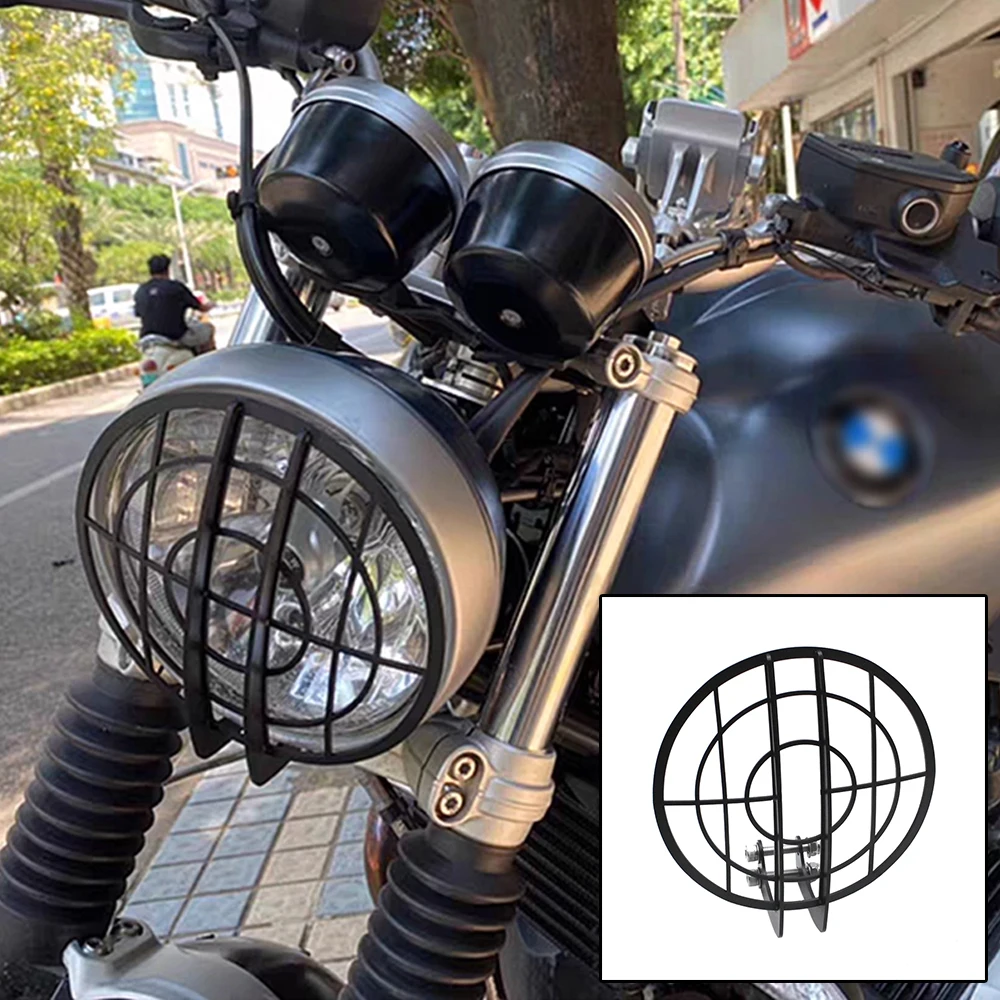 Motorcycle For BMW R NINE T RNINET R9T R 9 T Racer Pure Urban Scrambler 2014-2025 Headlight Guard Protector Grille Grill Cover