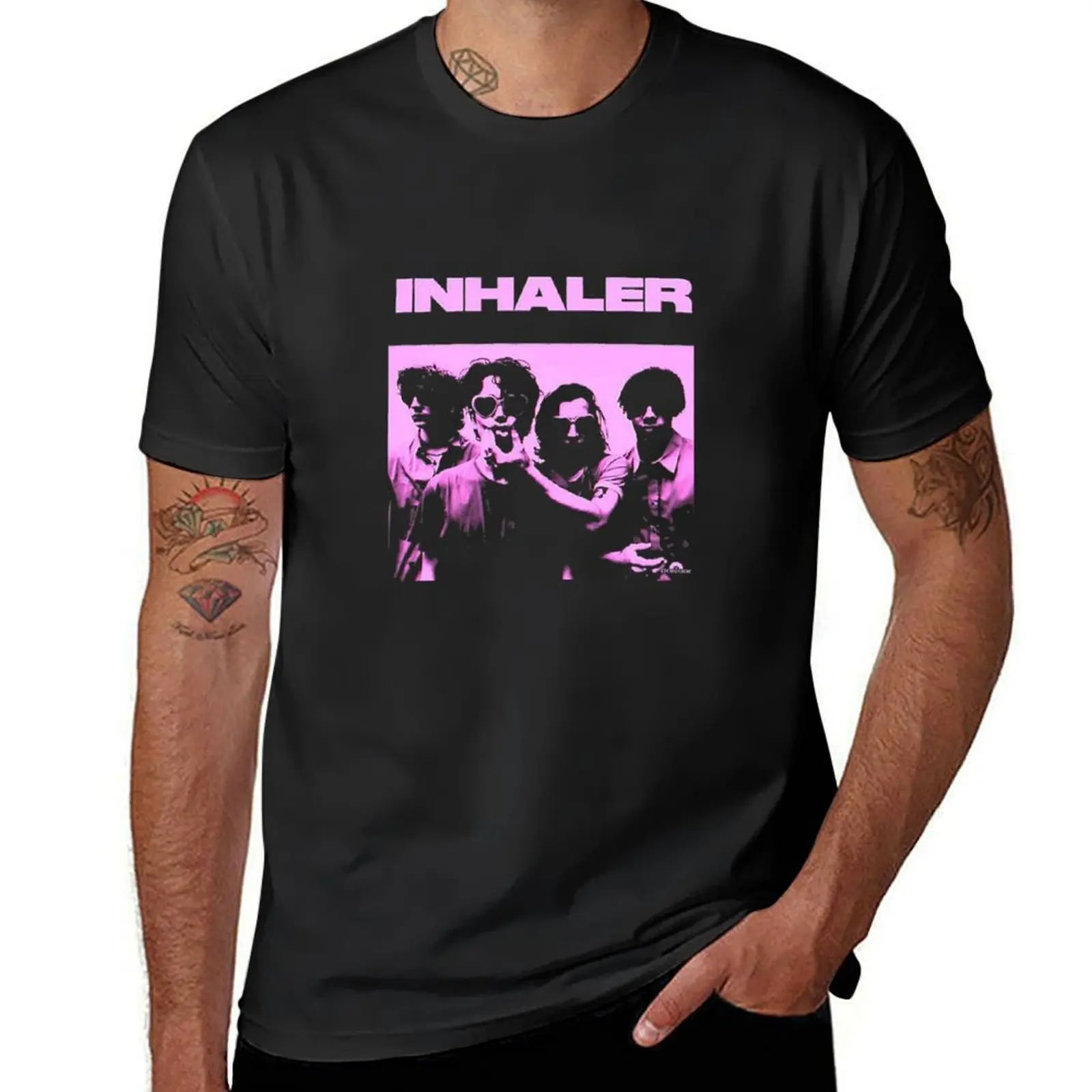 inhaler band, inhaler, band, elijah hewson, indie, josh jenkinson, robert keating T-Shirt shirts graphic tees clothes for men