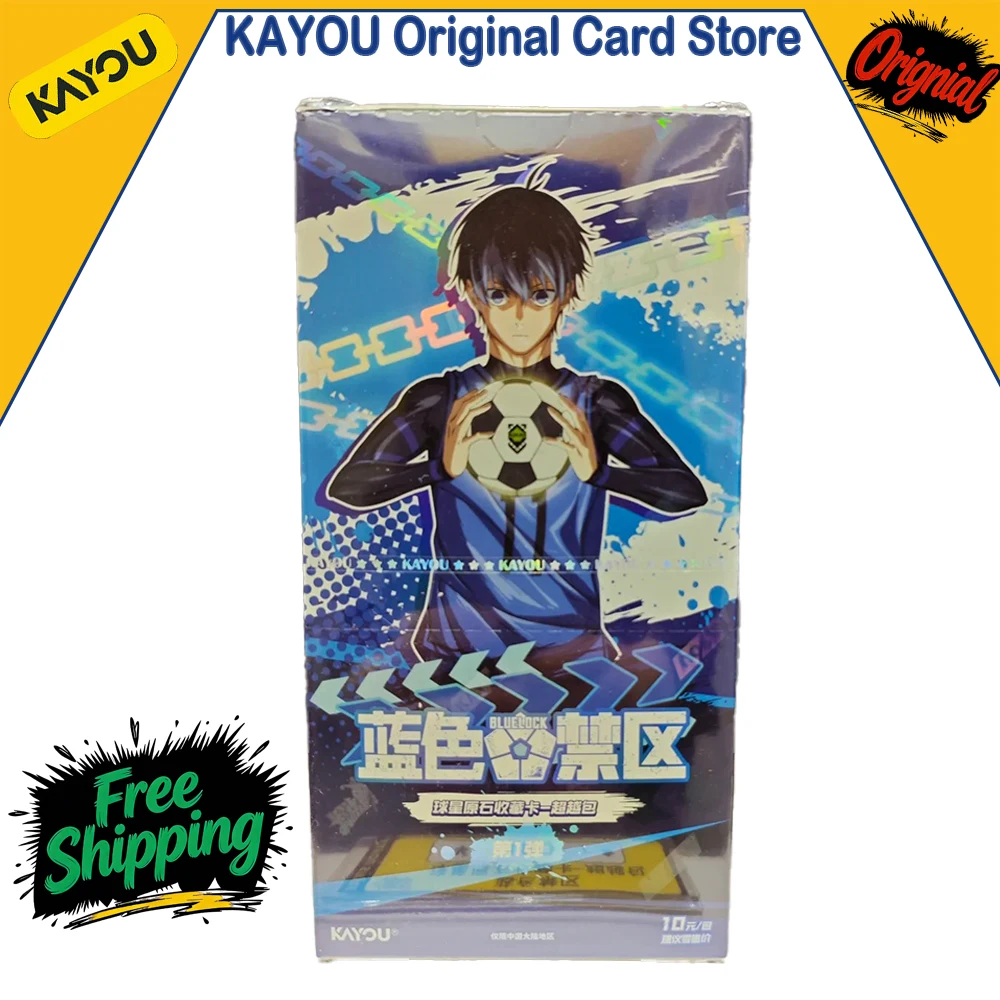 

Оригинальный набор карточек KAYOU Blue Lock Star Player Raw Surpass Pack ‌ Йоичи Исаги: Лучшие партнеры ‌ Коллекционные карточки MR Card: аниме-карточки, игрушки, подарки