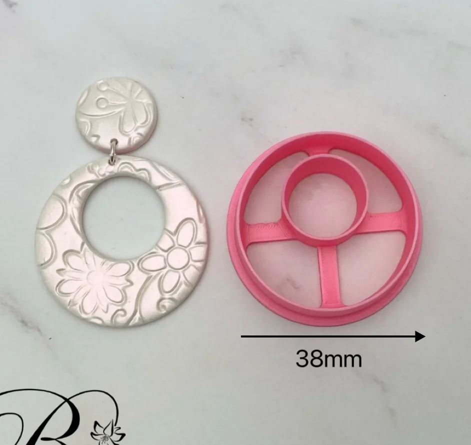 Organic Set Cutters / Polymer Clay Tools / Jewellery Tools / Earring Making / Clay Tools Polymer Clay Shape Cutters