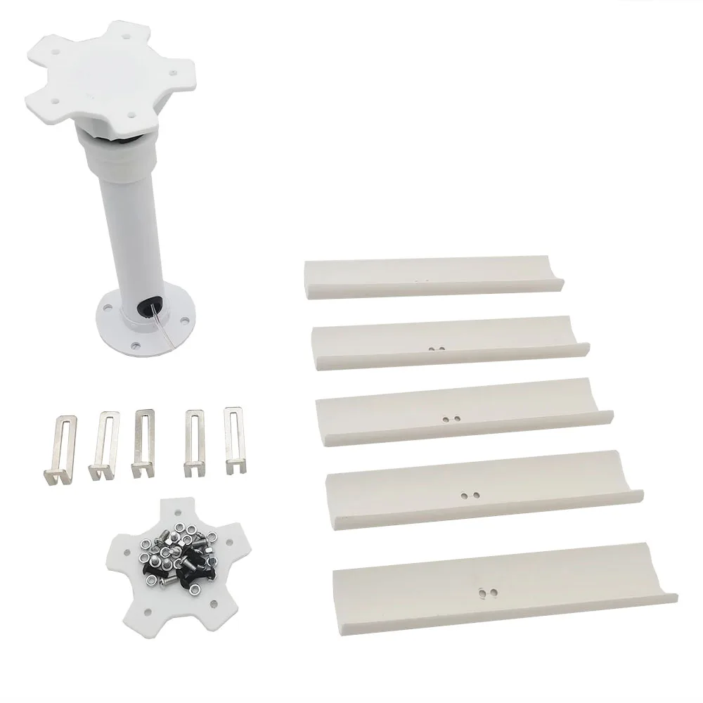 five blade wind turbine model three-phase permanent magnet generator with gentle wind start Portable vertical axis