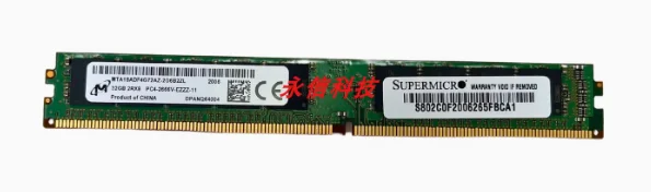 

Для диагностических микрон 32GB DDR4 2666 Pure ECC узкая полоса памяти сервера