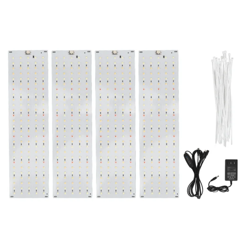 

Cabinet Plant Grow Light 35W Full Spectrum 3H 9H 12H Timer Ultra Thin Panel LED Grow Lamp For Indoor 100-240V US Plug