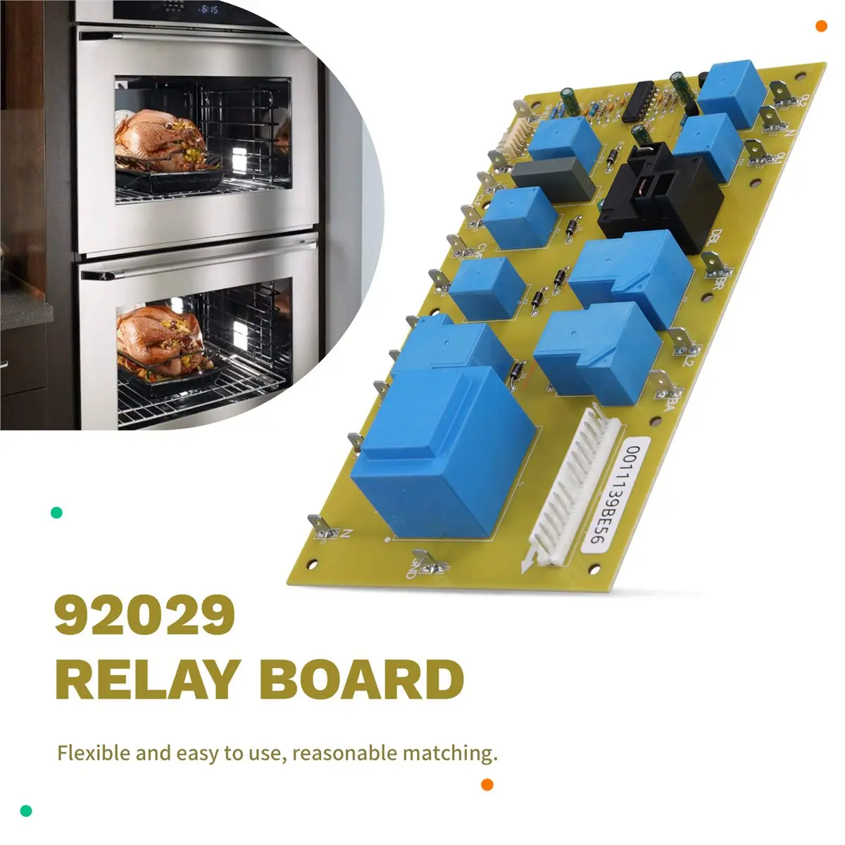 92029 Relay Board Replacement Parts for Dacor Range Oven DE81-08448A 62439 82993 CPS230 PCB Relay Board