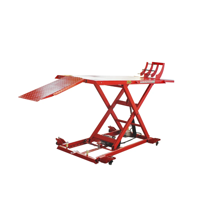 

Motorcycle Scissor Lift Used for ATV and Motorcycle Lift with CE Approved Yingkou Chentuo CT-601