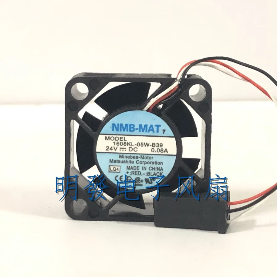 AA + for 1608KL-05W-B39 NMB-MAT 4020 DC24V 0.08A Special fan with alarm driver