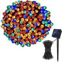 22M 200LED Solar String Lights Courtyard Christmas Decorations Led Lights Outdoor Street Waterproof Powered Patio Light 290