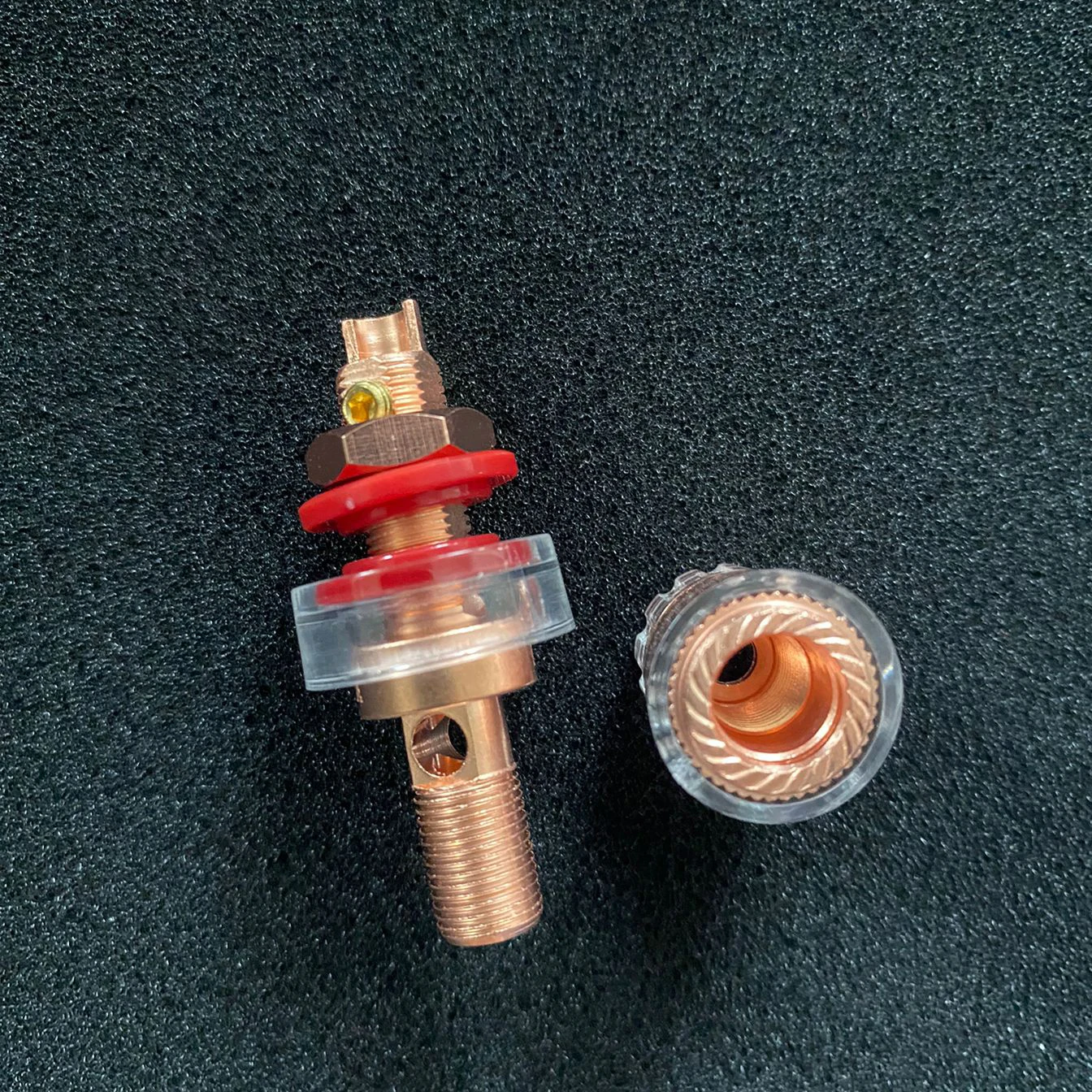 구리 99.998% 바인딩 포스트 스피커 커넥터, 순수 구리 바인딩 포스트, CMC와 동일