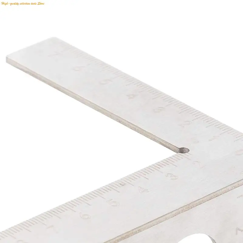 203F Multi Angles Measuring MarkingRuler Metal Square Protractors 45° 90° Miters