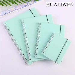 A4 A5 B5 A6 Spiral Book Coil Notebook To-Do Lined DOT Blank Grid Paper Journal Diary Sketchbook For School Supplies Stationery