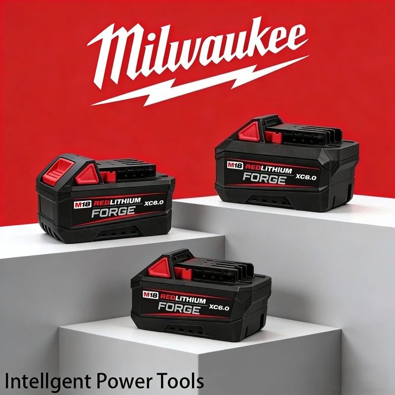 

Original M18 Milwaukee Battery,6.0Ah,8.0Ah For Milwaukee M18B6 M18B8 48-11-1860,48-11-1850,48-11-1840 Tool Lithium Battery