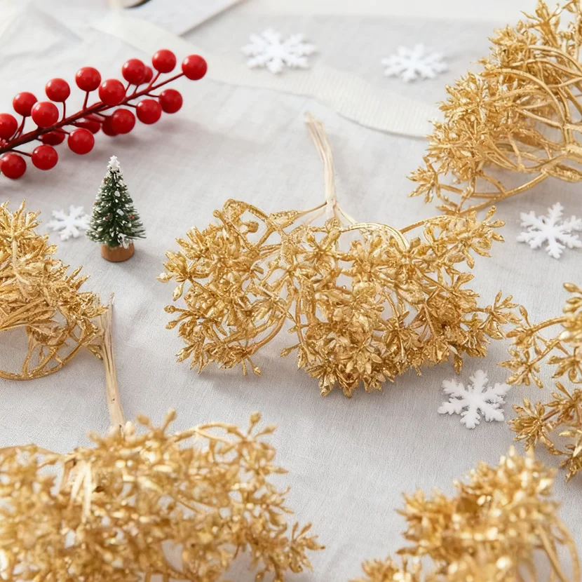 

Artificial Flower Plant Home Room Christmas Tree Wedding Decor Hot Sale Bridal Decorative Prop Clearance DIY Craft Gift Ornament