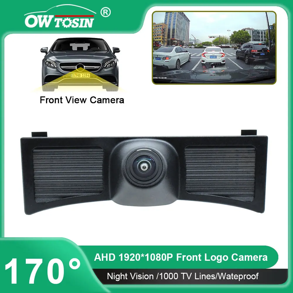 

For Toyota Land Cruiser 200 LC200 2019 2020 2021 2022 Front Logo View Camera AHD 1080P Fisheye Vehicle Parking Car Camera