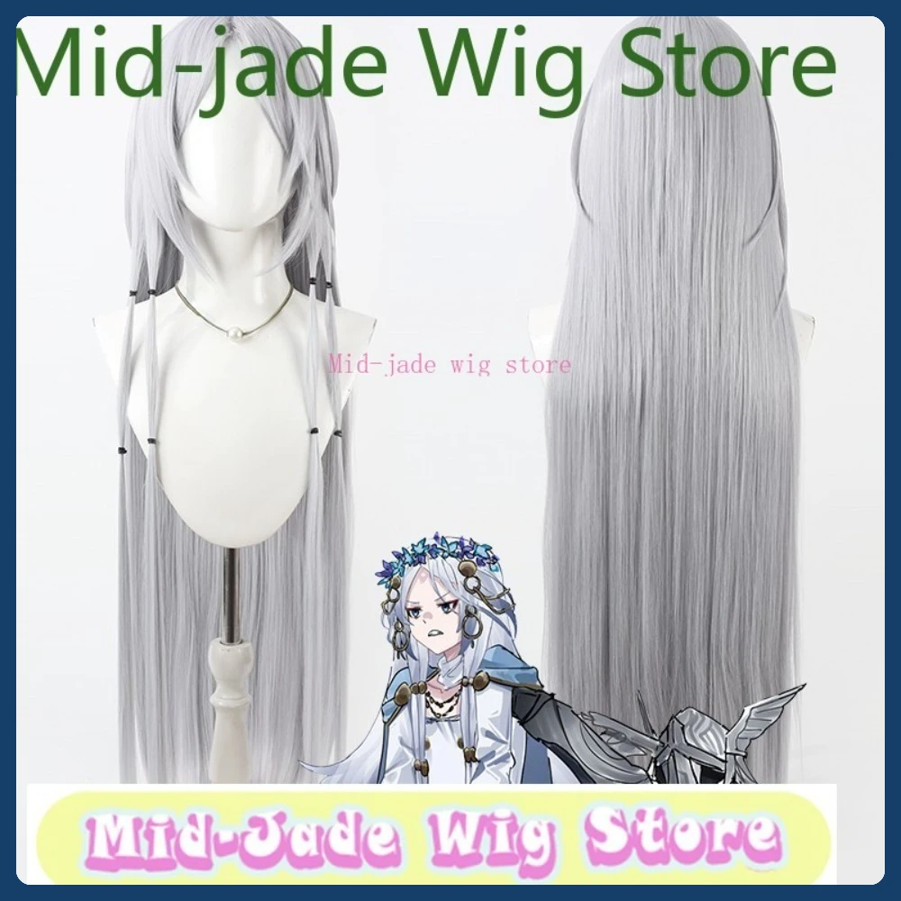 منتصف اليشم شعر مستعار مخزن دمية فتاة شعر مستعار تأثيري هالوين أنيمي لعبة دور اللعب الاصطناعية الشعر الملابس الدعائم #1