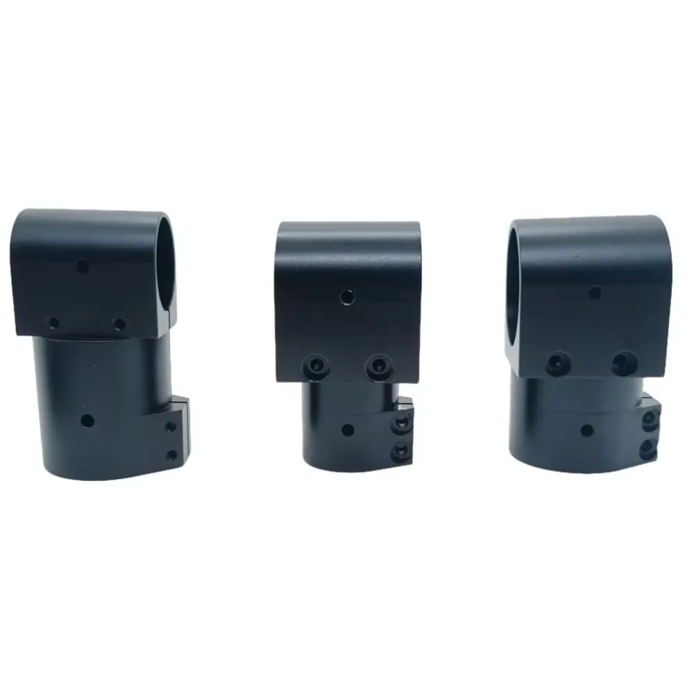 Trépied en alliage d'aluminium 16/20/25/30/40mm, Joint à trois voies, pince de connexion de Tube en Fiber de carbone pour plante RC, train d'atterrissage UAV, 1 pièce