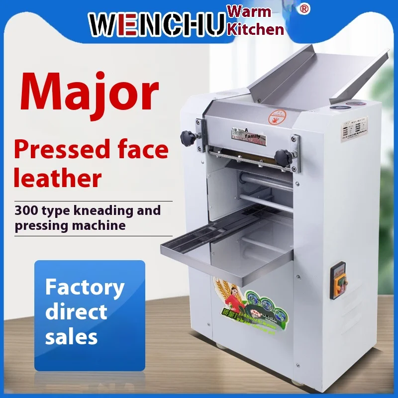 Коммерческая машина для прессования теста 300, высокоскоростная машина для замешивания теста из нержавеющей стали 110 для булочек на пару, обертки для пельменей