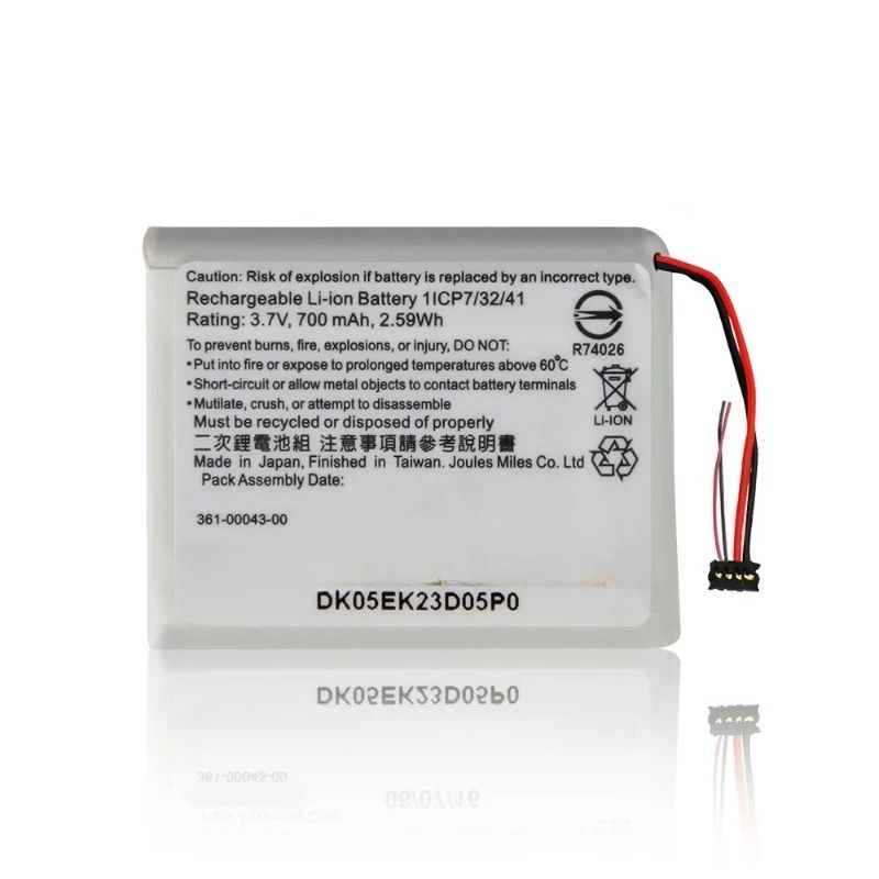 361‑00043‑00 700mAh Replacement Battery For Garmin Edge 820 520 520 Plus 500 200 205 Cycling GPS Computer Spare Pack