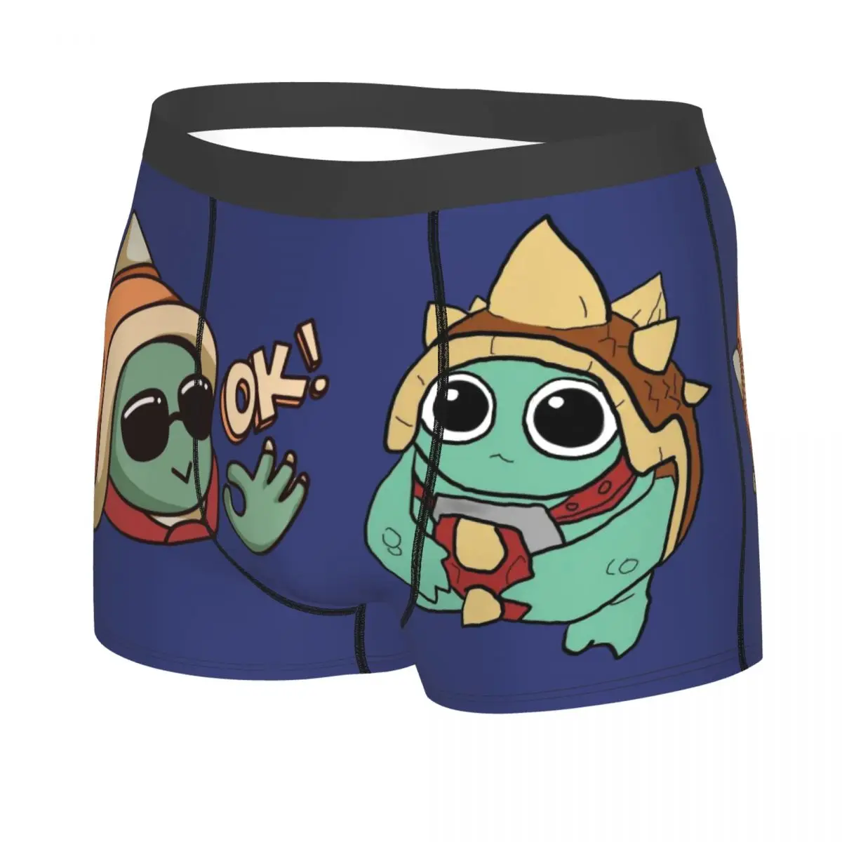 League Of Legends Game Rammus Ok Men Boxer Briefs Highly Breathable Underpants Top Quality Print Shorts Birthday Gifts