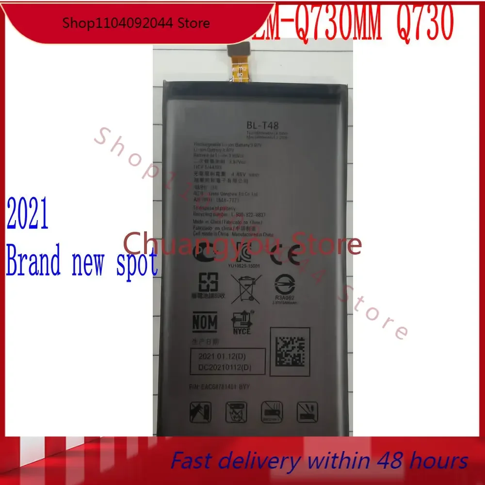 New BL-T48 Battery For LG STYLO 6 LM-Q730MM Q730 Mobile Phone