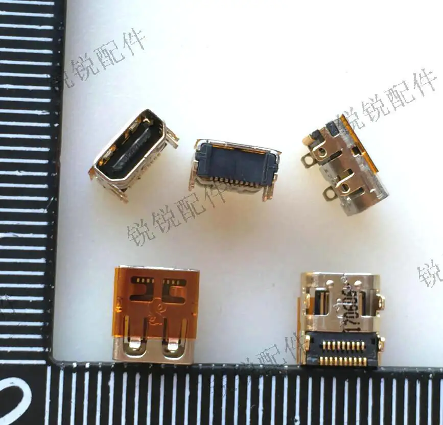 

Для Xinyin MICRO HDMI гнездовая розетка 19P позолоченная четырехконтактная прямая вилка Mini SMD HD интерфейсная розетка
