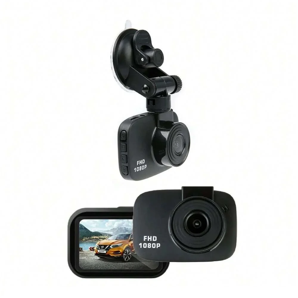 2.2インチ画面搭載ドライブレコーダー：高画質レンズ、DVR、バック駐車モニター、ループ録画