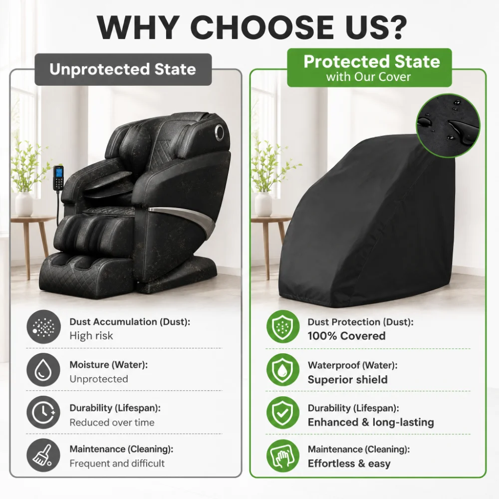 Massage Chair Cover Armchair Cover Waterproof And Dustproof Recliner Chair Cover Furniture Protective Cover 210d