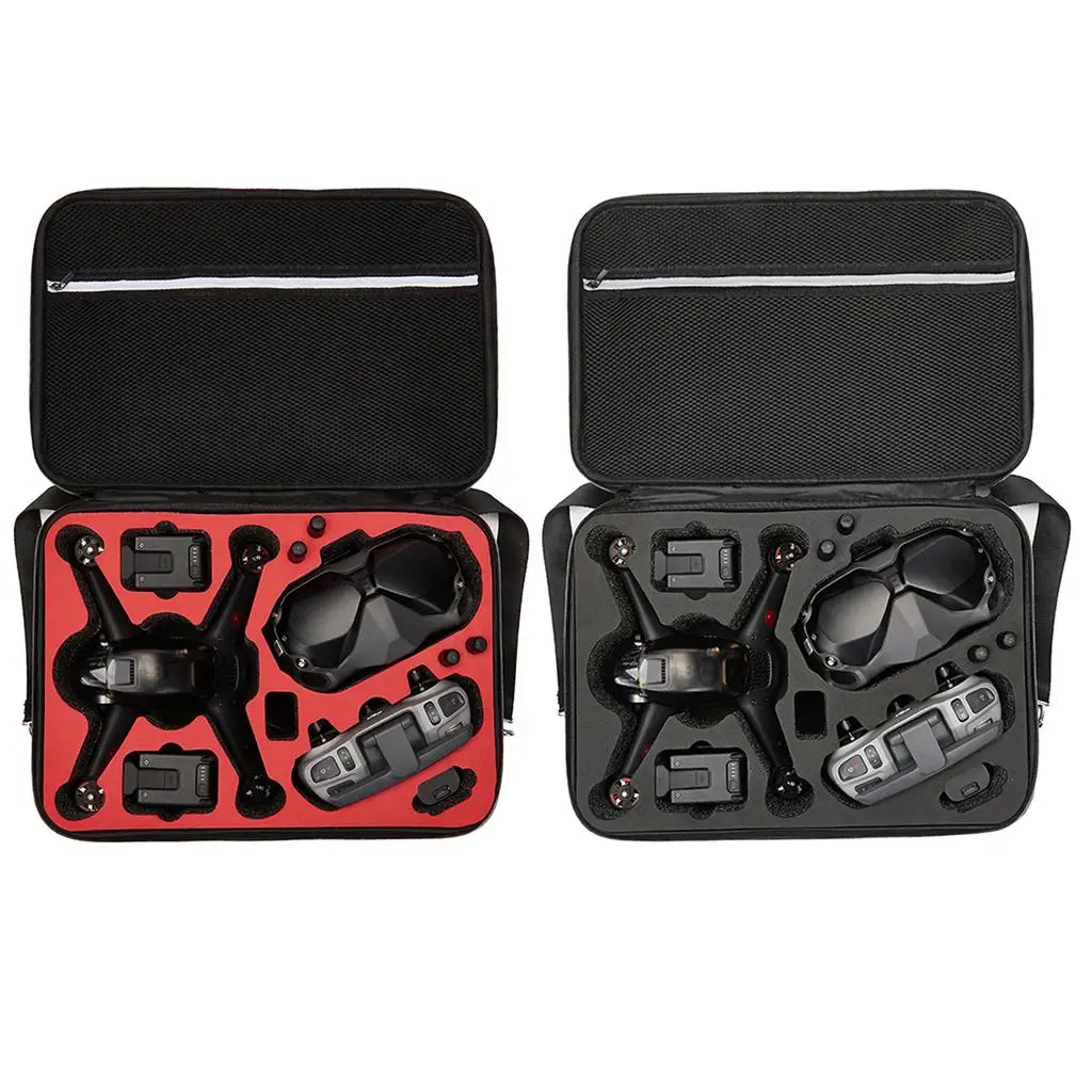 Portable Drone Storage Carry Case Shoulder Bag Quadcopter Travel Handbag Hard Shell Waterproof for DJI FPV Combo RC Drone