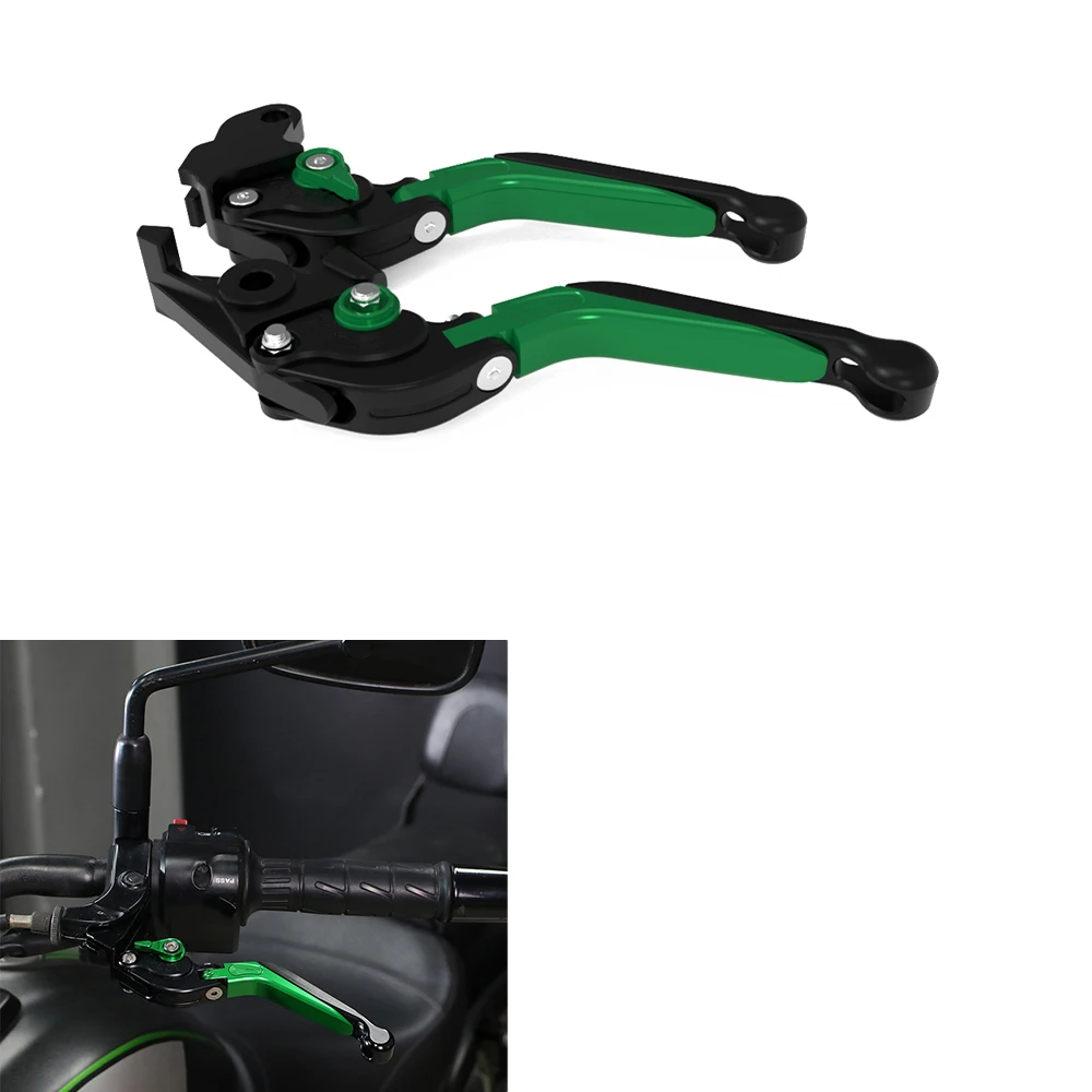 

Motorcycle Foldable Extendable Adjustable Brake Clutch Levers Handle For Kawasaki Z900RS/RS SE/Cafe/SE 2020 2021 2022 2023