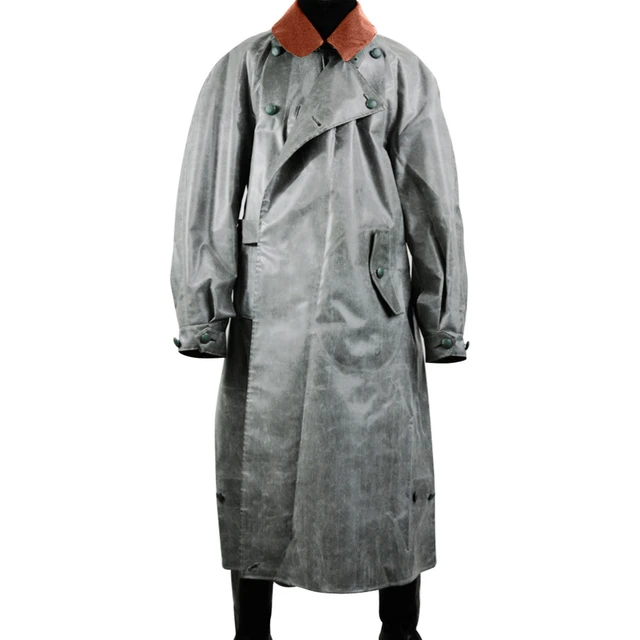 WWII German motorcyclist rubberized raincoat AliExpress